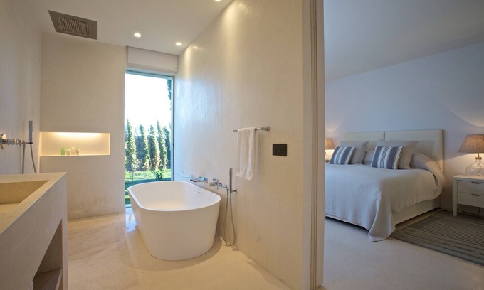 Cala Comte Villa | Contemporary Ibizan Villa | Cala Conta Dream | Short Walk to Beach | San Jose