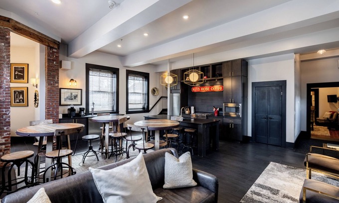 New Brighton House | Converted Historic Firehouse in Convenient Location w/Luxurious Finishes