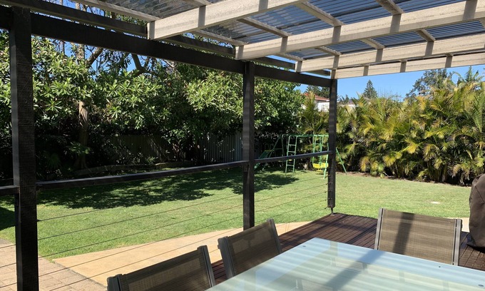 Copacabana House | Copa Beach House, family friendly, 2 min flat walk to beach, huge backyard