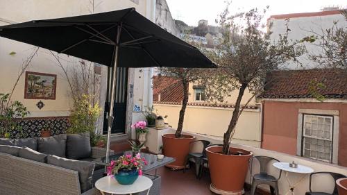 Santa Maria Maior Apartment | Costa do Castelo Terrace, em Rua dos Lagares 8