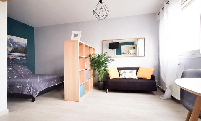 Ferrandiere - Maisons Neuves Apartment | Cosy 30m² in the heart of Villeurbanne