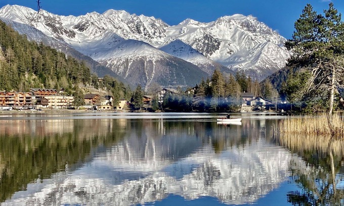 Champex-Lac Apartment | Cosy apartment for 2 guests with WIFI, TV and balcony
