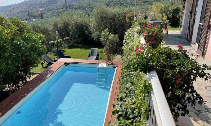 Dolcedo Apartment | Cosy apartment for 6 guests with pool, WIFI, TV and patio