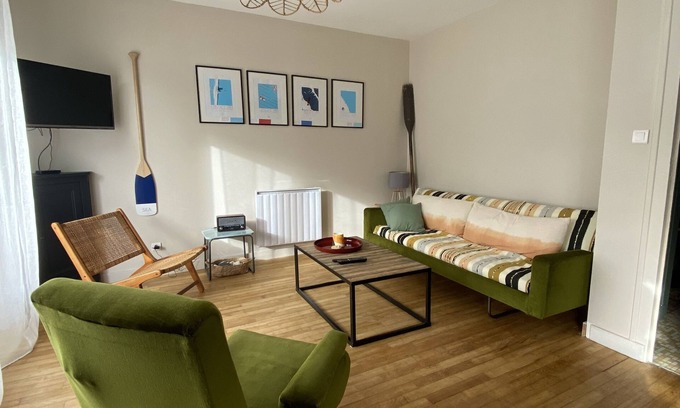 La Turballe Apartment | Cosy apartment in the heart of La Turballe, shops on foot