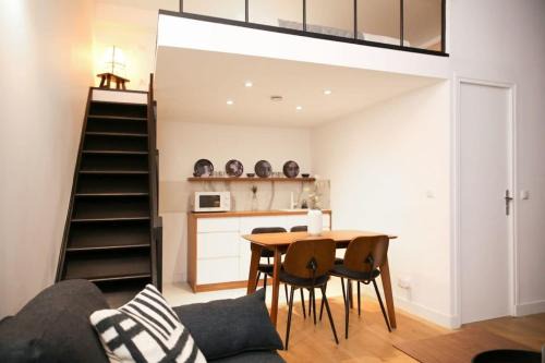 Bonne-Nouvelle Apartment | Cosy Appartement Studio Moderne Mezzanine - 4P