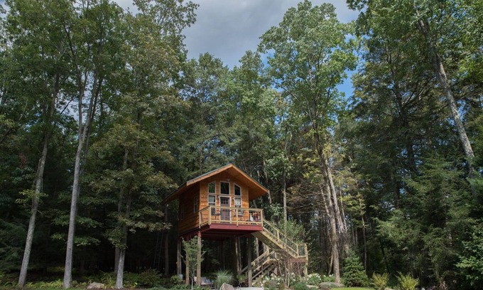 Sweet Valley Cottage | Cottage in the Woods B&B - Owl's Nest - Treehouse -2mi. from falls trailhead