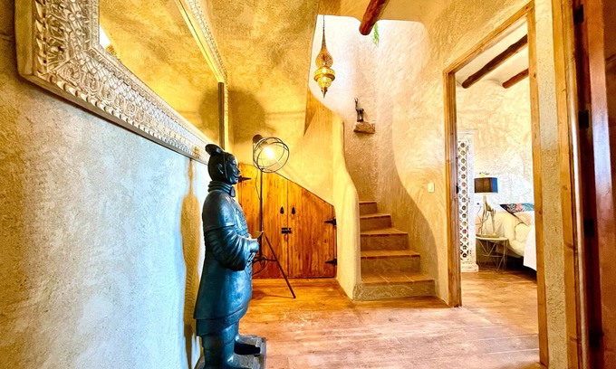 Olba House | Country House 'El Kubo' with Mountain View, Wi-Fi and Air Conditioning