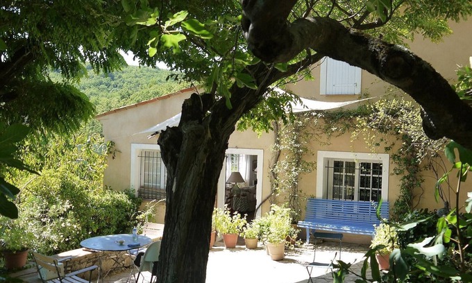 Bargemon Villa | Country House With Ancient Terraced Garden In Bargemon, Var, Provence, France
