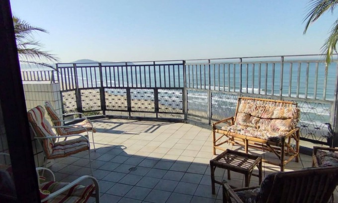 Vila Assuncao Apartment | Coverage Waterfront/Private Pool and Barbecue - 12 people 3 Spaces