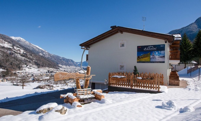 Dimaro Apartment | Cozy Apartment Ai Bonetei 4 with Mountain View, Wi-Fi, Balcony, Garden & Terrace; Parking Available