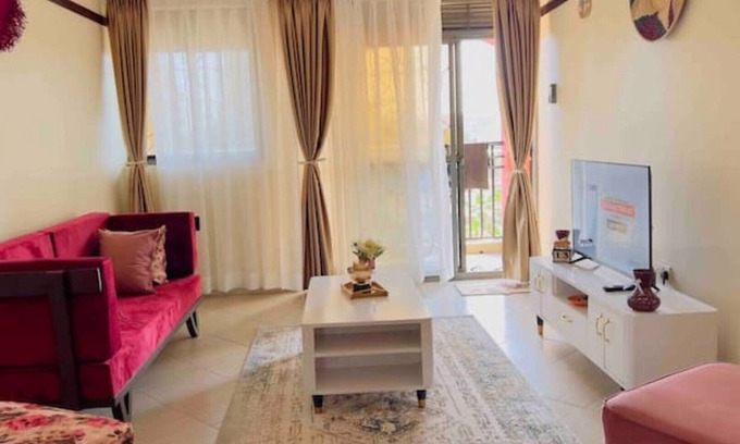 Kampala Apartment | Cozy Apt close to Acacia 2BDR, UnLtd WIFI, Netflixn