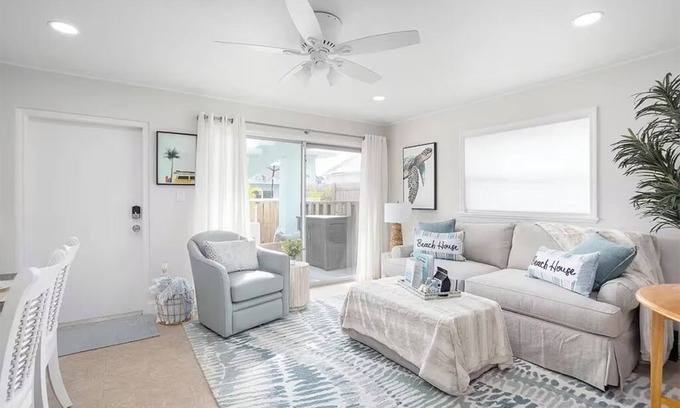 Port Canaveral Condo | Cozy Beach House 2 minute walk tothe beach in Cape Canaveral