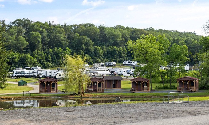 Mifflinburg Cabin | Cozy Cabin1 Within Campground