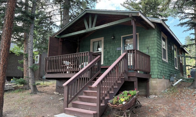 Nederland Cabin | Cozy & Comfortable 1BD Cabin in Nederland ~ Walk to Downtown