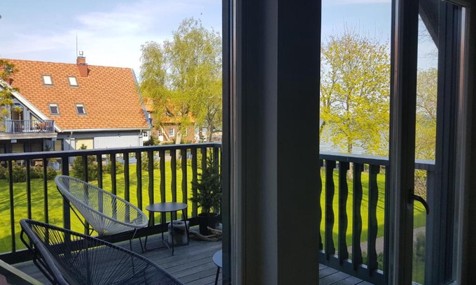 Preila Apartment | Cozy modern apartment with lagoon view