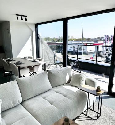 Deinze Apartment | Cozy modern duplex with balcony and free parking