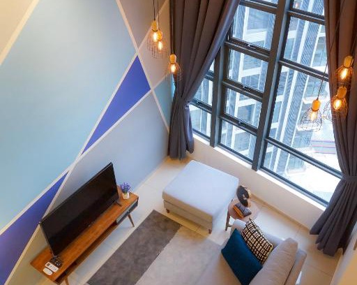 Taman Mutiara Apartment | Cozy Modern Loft by De Lux @ EkoCheras, KL