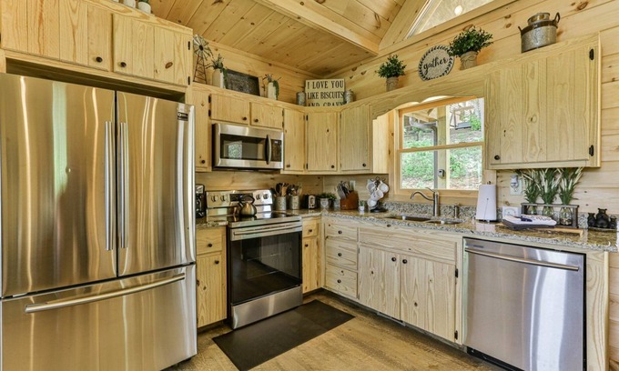 Blue Ridge Cabin | Cozy With A View | Cherry Log, GA