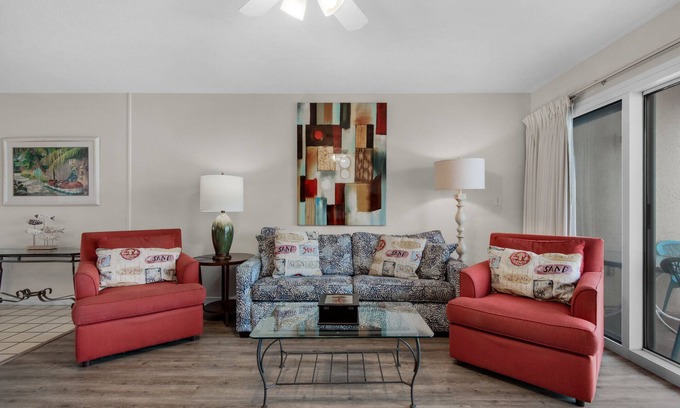 Crystal Beach Condo | Crystal Sands Condo, Directly on the Beach