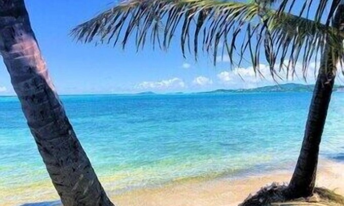 Estate Golden Rock Condo | Dante's Paradise awaits YOU 2 bed, 2 bath condo, steps from the pool and beach!