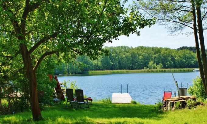 Wernsdorf Apartment | directly on the lake - rowing boat and mooring included - Berlin outskirts