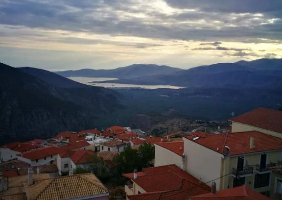 Delfoi Apartment | Delphi Panoramic view 3