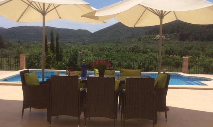 Parcent Villa | Deluxe, private villa with own large pool in the beautiful Jalon Valley