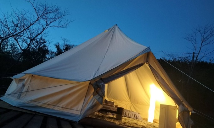 Shoo Cabin | Deluxe tent without meals /Katsutagun Okayama