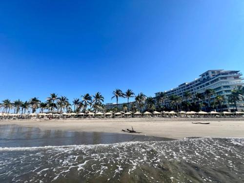 Puente del Mar Apartment | Depto en la playa con toboganes, juegos y restaurantes