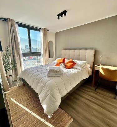 Nunoa Apartment | Depto moderno en Nuñoa cerca Metro y Barrio Italia