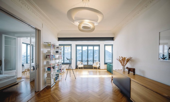 Leysin Apartment | Design mountain retreat with panoramic views