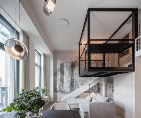 Holesovice Apartment | Designer Loft Apartment Holešovice, Parking, Balcony