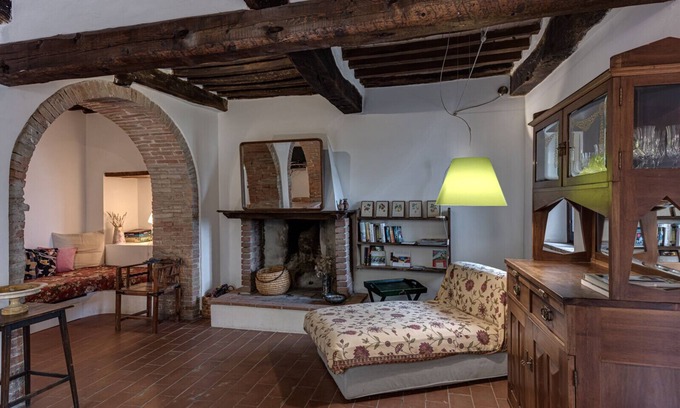 Civitella Paganico Apartment | Detached house with 2 rooms overlooking the vineyards of Montalcino