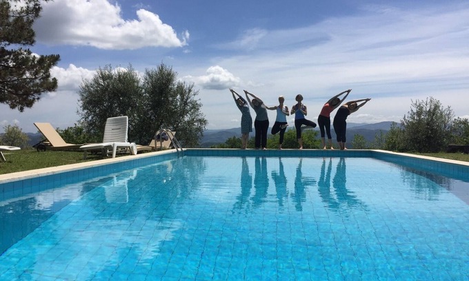 Sasso Marconi House | Detached house with park and pool overlooking the Tuscan-Emilian Apennines