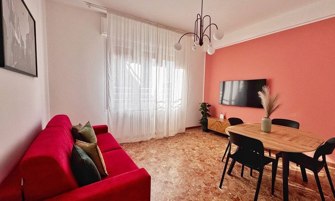 Ravenna Apartment | Dimora Pasolini , Charming 2-bedroom apartment with WiFi, AC in serene RA