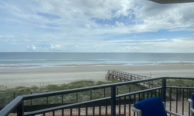 Ponce Inlet Condo | Direct Oceanfront Oasis located on No Drive Beach - Extended stay discounts!