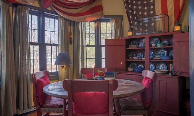Stonington Apartment | Discover the heart of the Ship Chandler in this charming 2BR apt!
