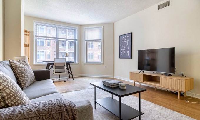 West End Apartment | Divine Foggy Bottom 1BR w/Roof Pool, near University, by Blueground