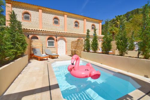 Agios Gordios Apartment | Doliva Studio Chris private pool