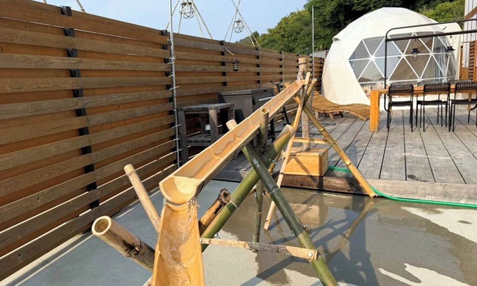 Takehara Cabin | Dome Tent B 6 people only No meals Includes /Takehara Hiroshima