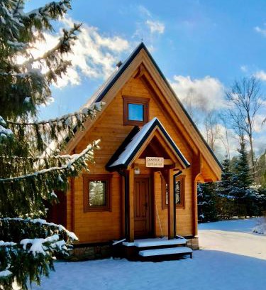 Łopuszna Ski Chalet | Domki Janosik - komfortowy w górach w Łopusznej, przyjazny psom, ogrodzony
