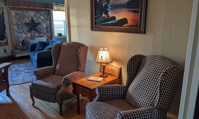 Hayward Apartment | Downtown Hayward, WI apartment with view of Main street