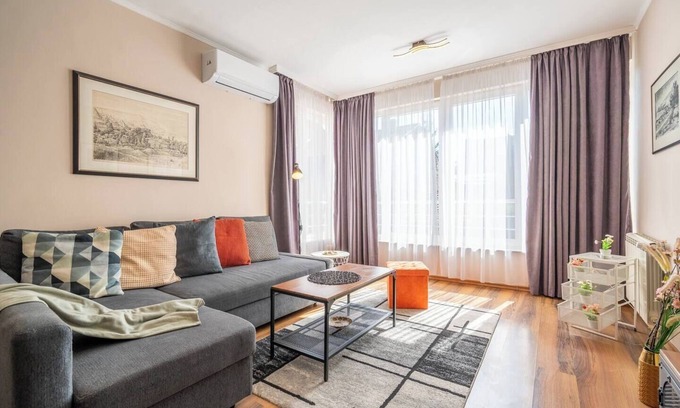 Sofia City Center Condo | Downtown Stay: Art by Grandpa, Calm & Convenience