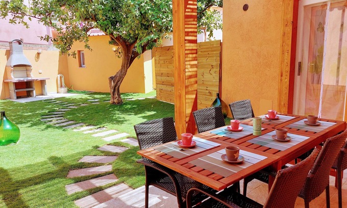 Teulada Villa | Downtown villa 3 bedrooms with 3 private bathrooms 5 min drive from beaches