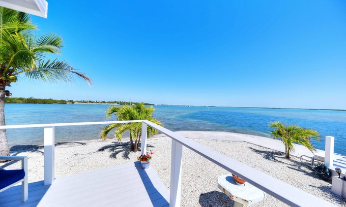 Big Coppitt Key House | Dream vacation home with open water views, boating, pools in Geiger Key