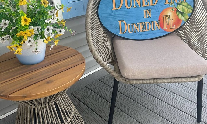 Palm Harbor Cottage | Duned-Inn: Where Dunedin Charm, Beach Days, and Pool Time Fun Collide