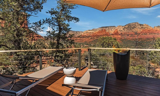 West Sedona Apartment | Eagle Dancer, The Sanctuary. As seen in Condé Nast