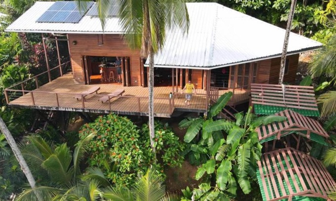 Bouvet Island House | EcoHouse is surrounding nature & facing the breathtaking views of Caribbean Sea.