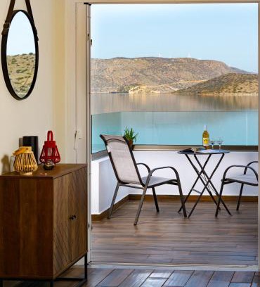 Elounda Apartment | Elounda Harmony Sea front apartment