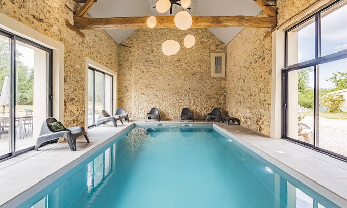 Neuvy Other | En Champagne, Villa Condry Avec Piscine Intérieure Chauffée Toute L'année